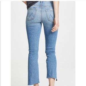 MOTHER Denim Jeans Insider crop step 29